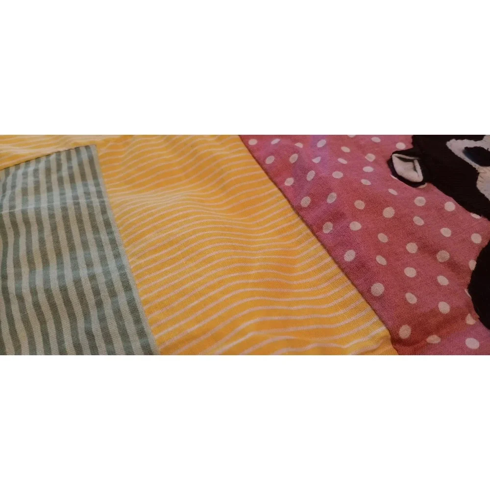 Childs Quilt Handmade Monkeys Patchwork Nursey Crib Lap Blanket Kidcore